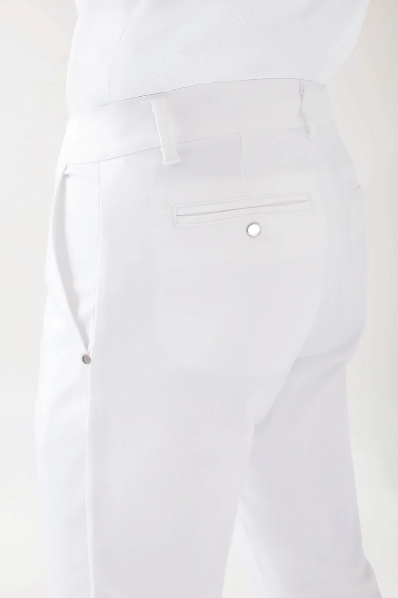COMFY FLEX Hose Herren - Chino Style weiß