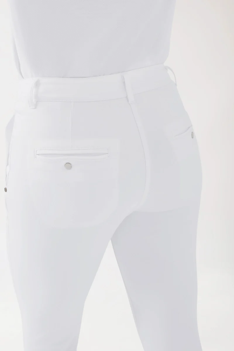 COMFY FLEX Hose Damen - Chino Style weiß