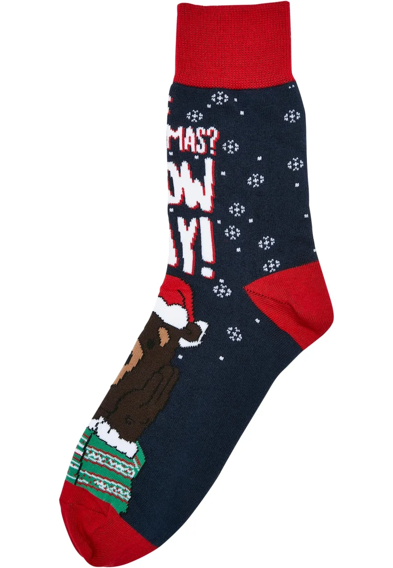 UC Christmas Bear Socks Kids 3-Pack