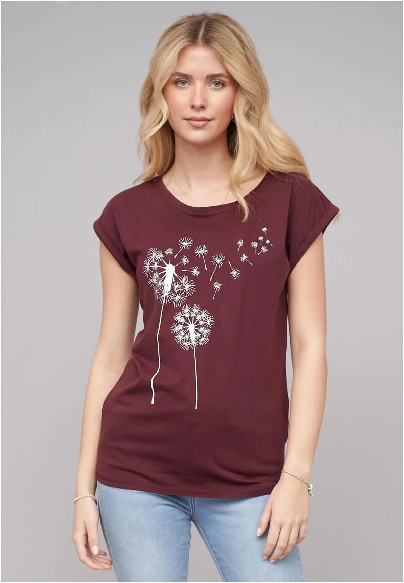 Cloud5ive 77 Pusteblume Cherry Tee