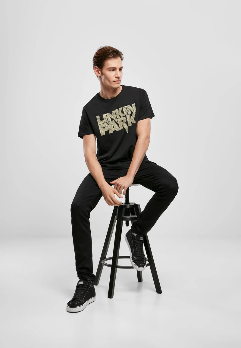 MC Linkin Park Distressed Logo Tee