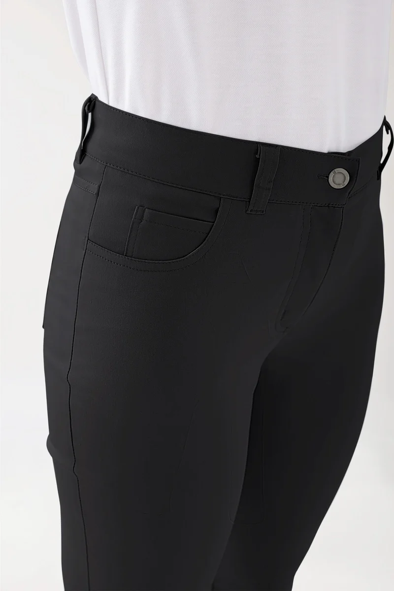 COMFY FLEX 5-Pocket Hose Damen - gerades Bein schwarz
