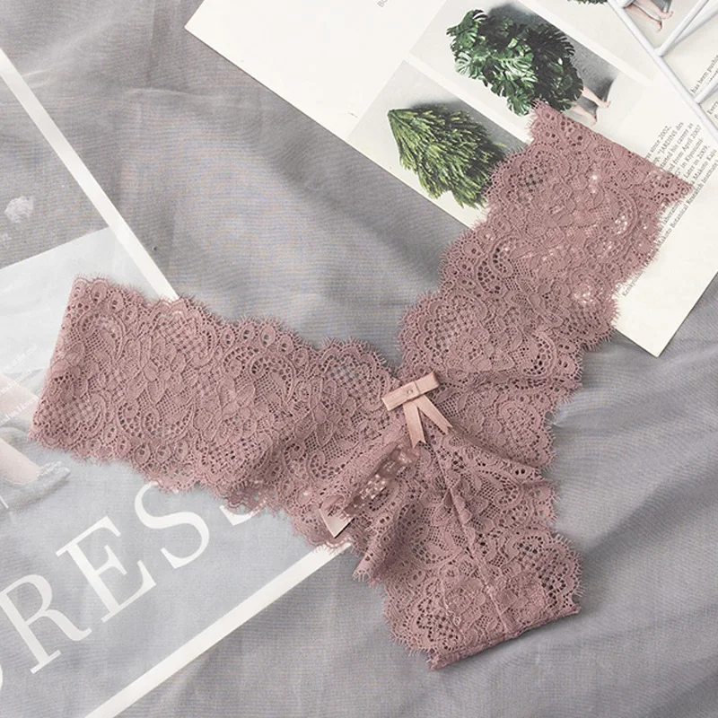 Frauen Spitze Tanga String Höschen Sexy Schlüpfer Slip Dessous Unterwäsche