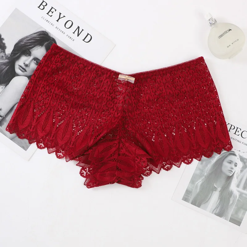 Frauen Spitze Tanga String Höschen Sexy Schlüpfer Slip Dessous Unterwäsche