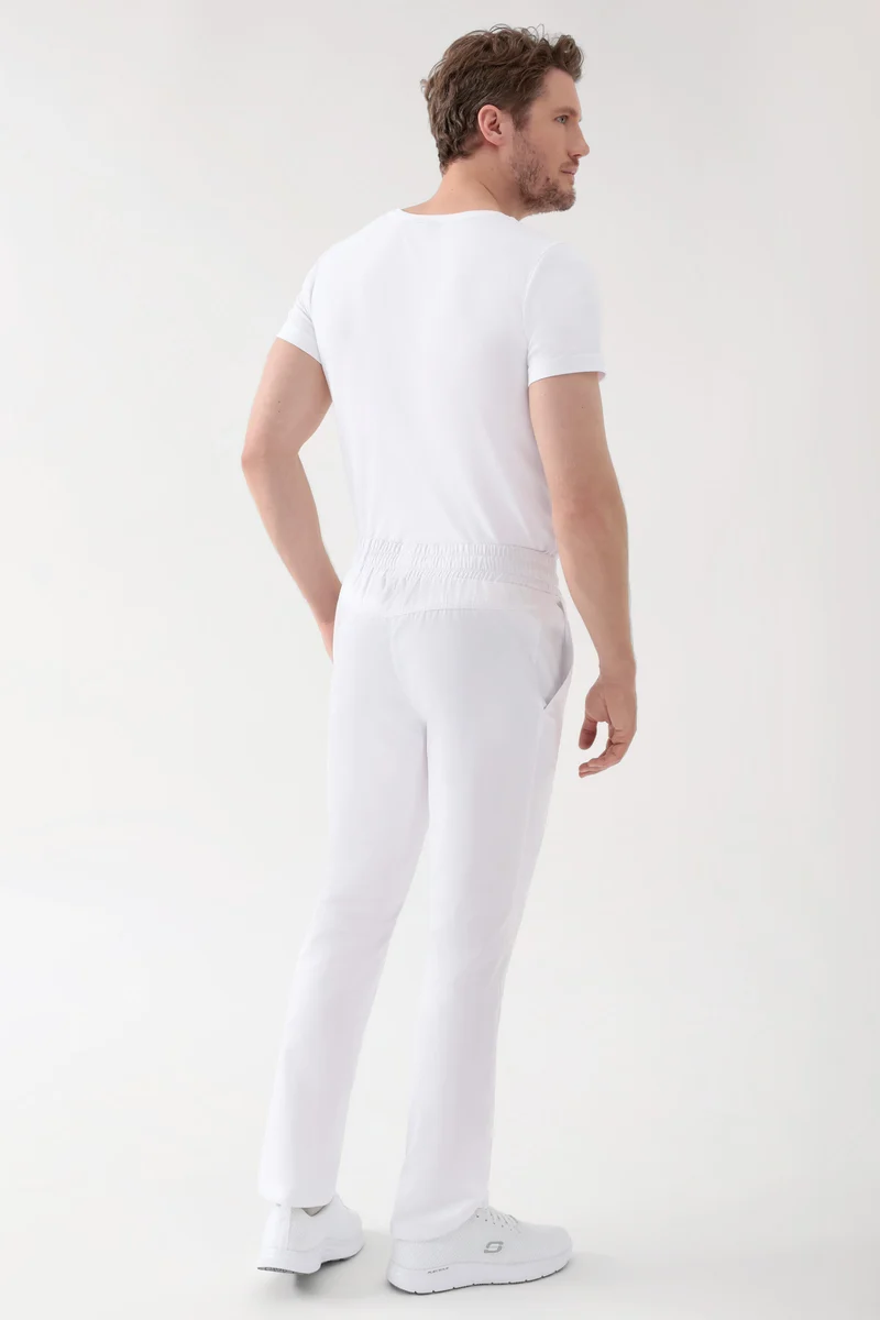 CORE Hose Unisex - hoher Bund weiß