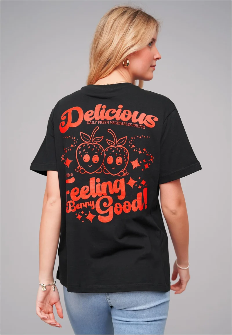 Cloud5ive 77 Delicious Black Tee