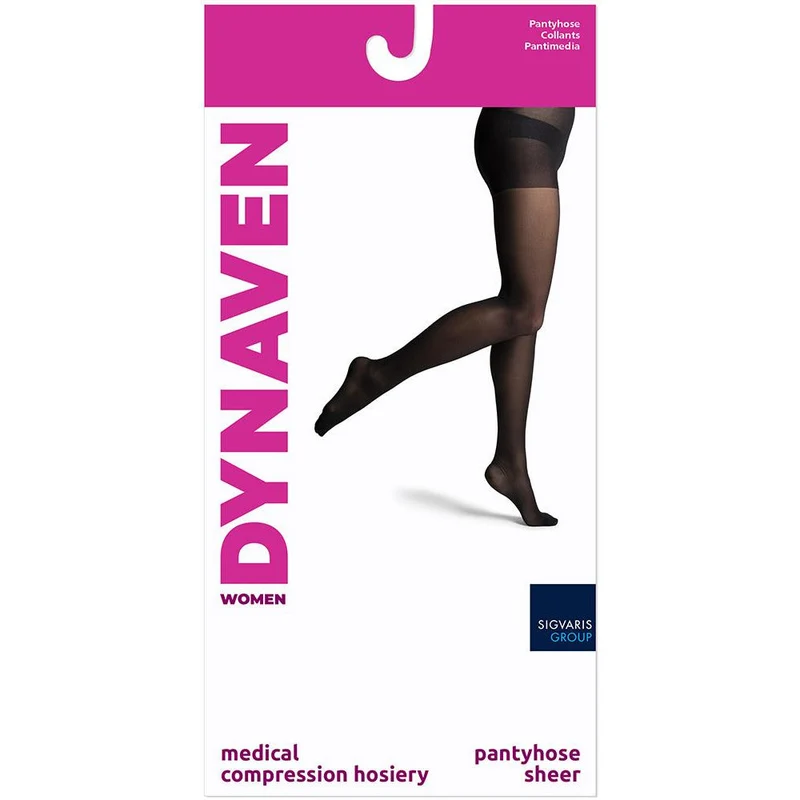 Dynaven Sheer Women's Pantyhose 20-30 mmHg