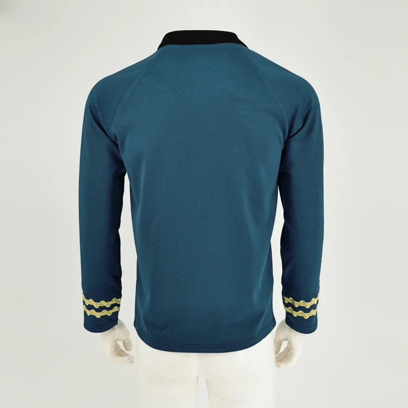 Damen Herren Kostüm Captain Kirk Uniform Karneval Fasching Halloween Mottopartys