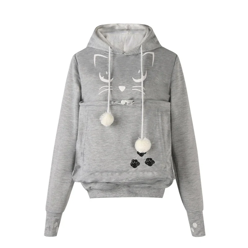 Damen Kapuzenpullover Unisex Hoodie Pulli Kapuzenpulli Streetwear Pullover