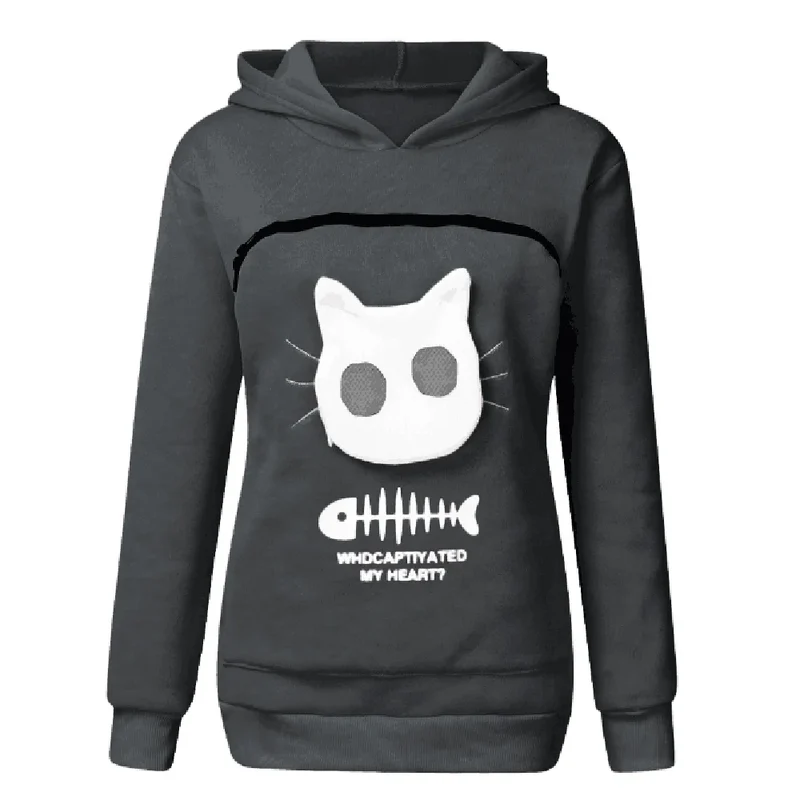 Damen Kapuzenpullover Unisex Hoodie Pulli Kapuzenpulli Streetwear Pullover