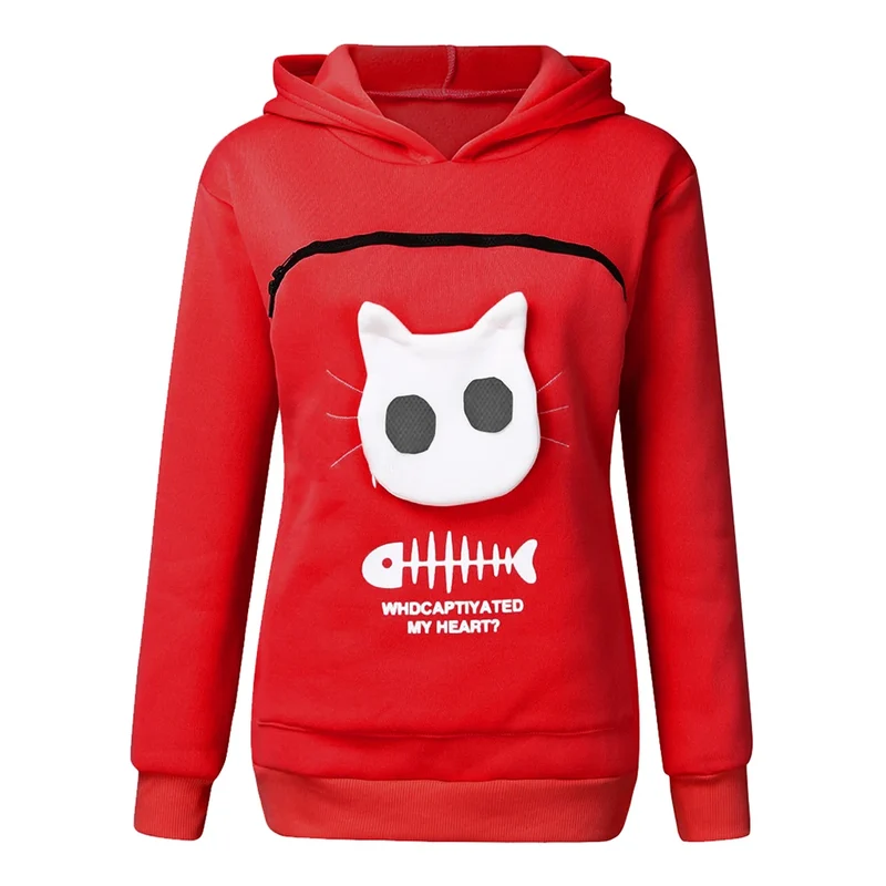 Damen Kapuzenpullover Unisex Hoodie Pulli Kapuzenpulli Streetwear Pullover