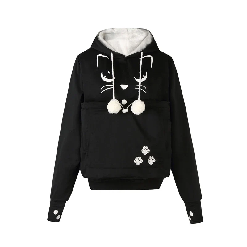 Damen Kapuzenpullover Unisex Hoodie Pulli Kapuzenpulli Streetwear Pullover