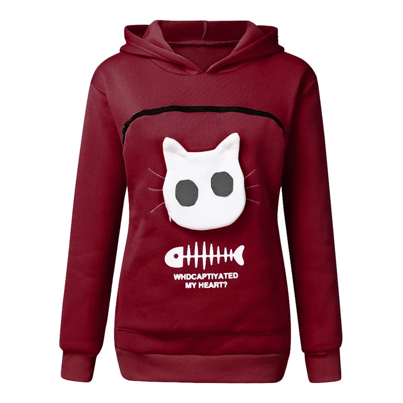 Damen Kapuzenpullover Unisex Hoodie Pulli Kapuzenpulli Streetwear Pullover