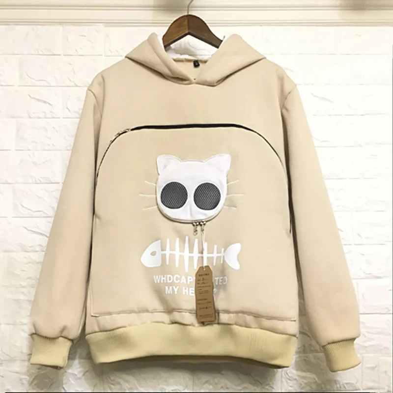 Damen Kapuzenpullover Unisex Hoodie Pulli Kapuzenpulli Streetwear Pullover