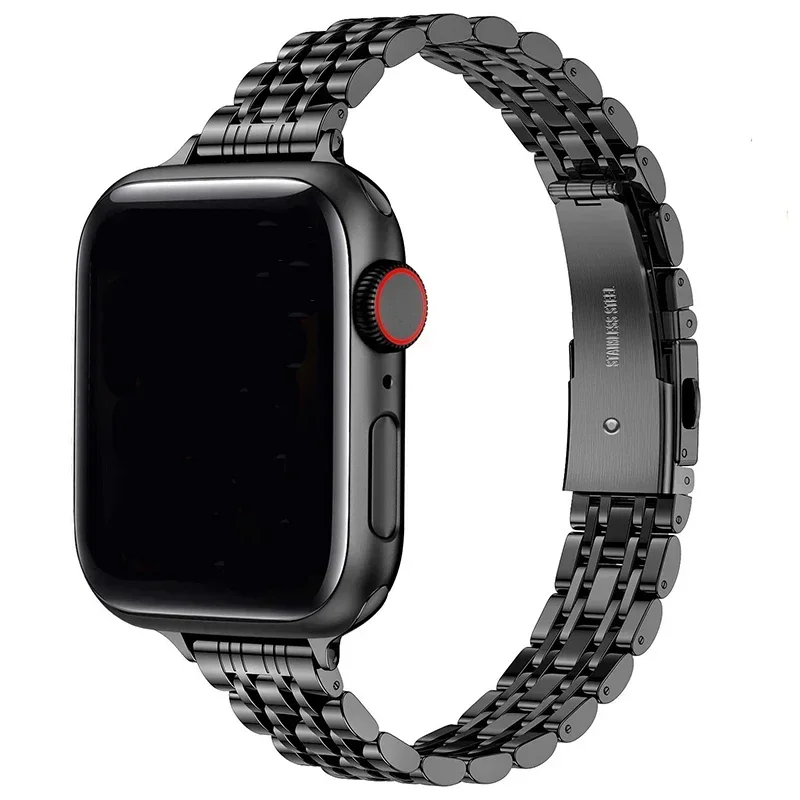 Edelstahl Armband fü Apple Watch Series 9 8 7 6 5 4 3 SE Ultra Sport Band iWatch