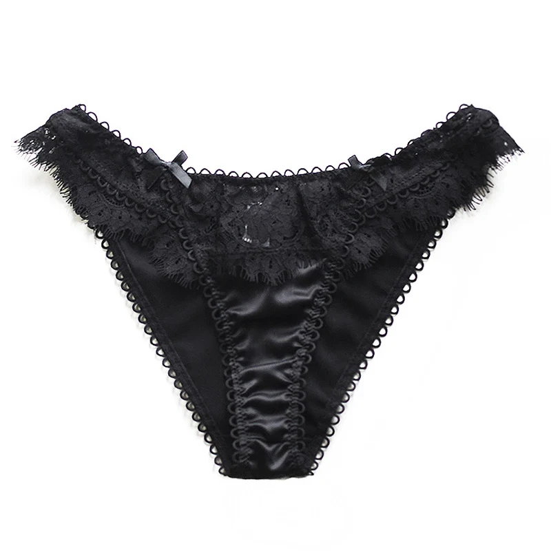 Frauen Spitze Tanga String Höschen Sexy Schlüpfer Slip Dessous Unterwäsche