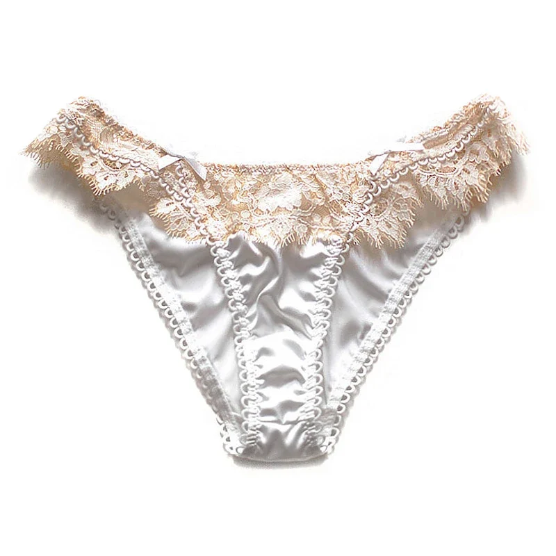 Frauen Spitze Tanga String Höschen Sexy Schlüpfer Slip Dessous Unterwäsche