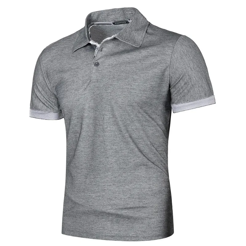 Herren Poloshirt POLO Shirt T-Shirt Kurzarm Zipper Hemd Fashion Polohemd Top NEU