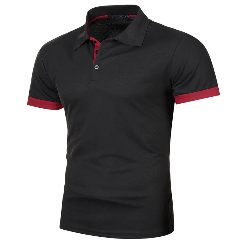 Herren Poloshirt POLO Shirt T-Shirt Kurzarm Zipper Hemd Fashion Polohemd Top NEU