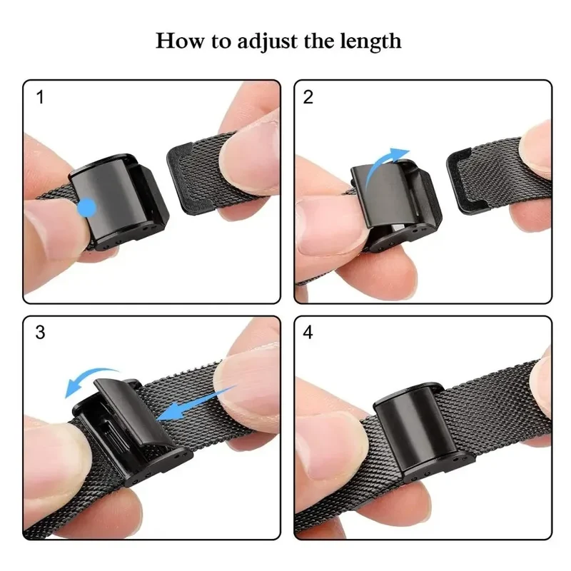 Milanese Armband für Apple Watch Series 9 8 7 6 5 4 3 SE Ultra Sport Band iWatch