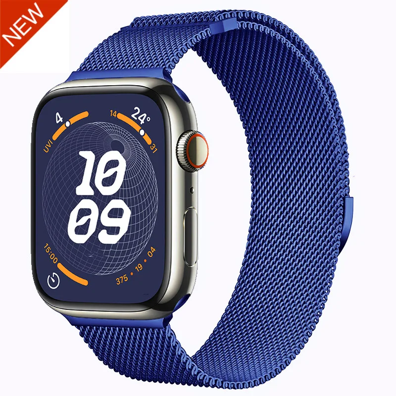 Milanese Armband für Apple Watch Series 9 8 7 6 5 4 3 SE Ultra Sport Band iWatch