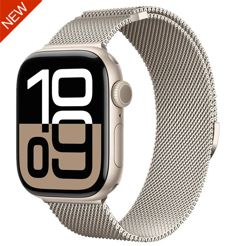 Milanese Armband für Apple Watch Series 9 8 7 6 5 4 3 SE Ultra Sport Band iWatch