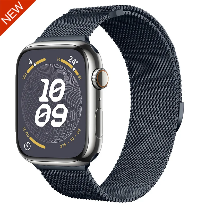 Milanese Armband für Apple Watch Series 9 8 7 6 5 4 3 SE Ultra Sport Band iWatch