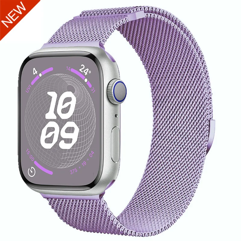 Milanese Armband für Apple Watch Series 9 8 7 6 5 4 3 SE Ultra Sport Band iWatch