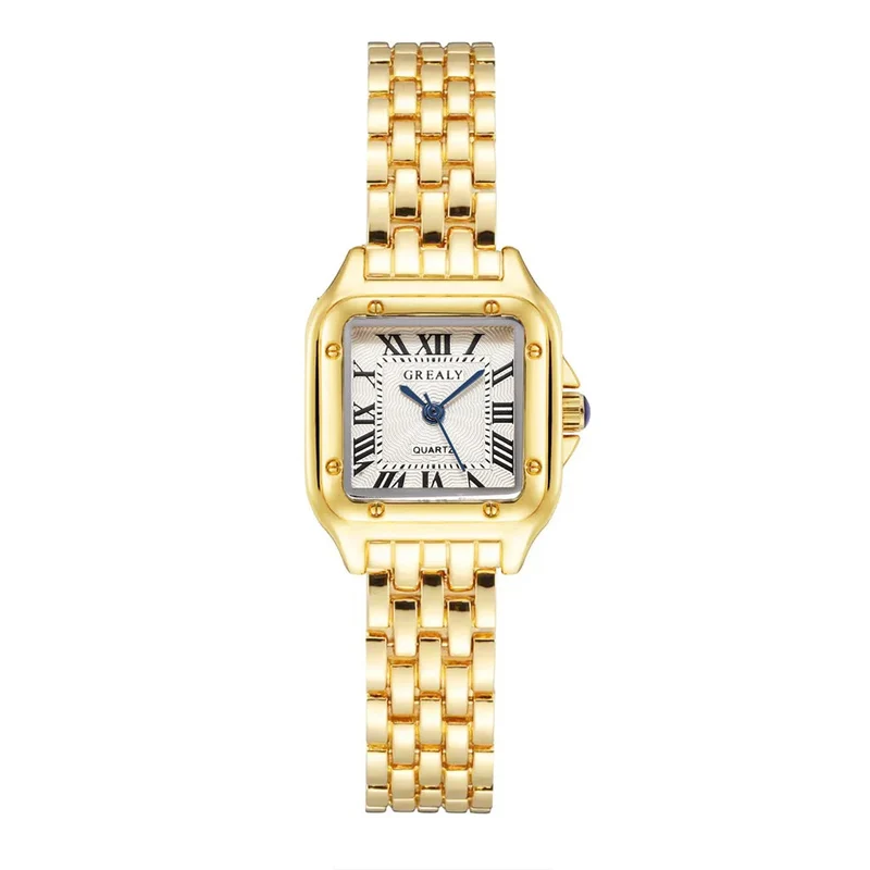 Damen Armbanduhr Quarzuhr Luxus Quartz Armband Uhr Chronograph Business Damenuhr