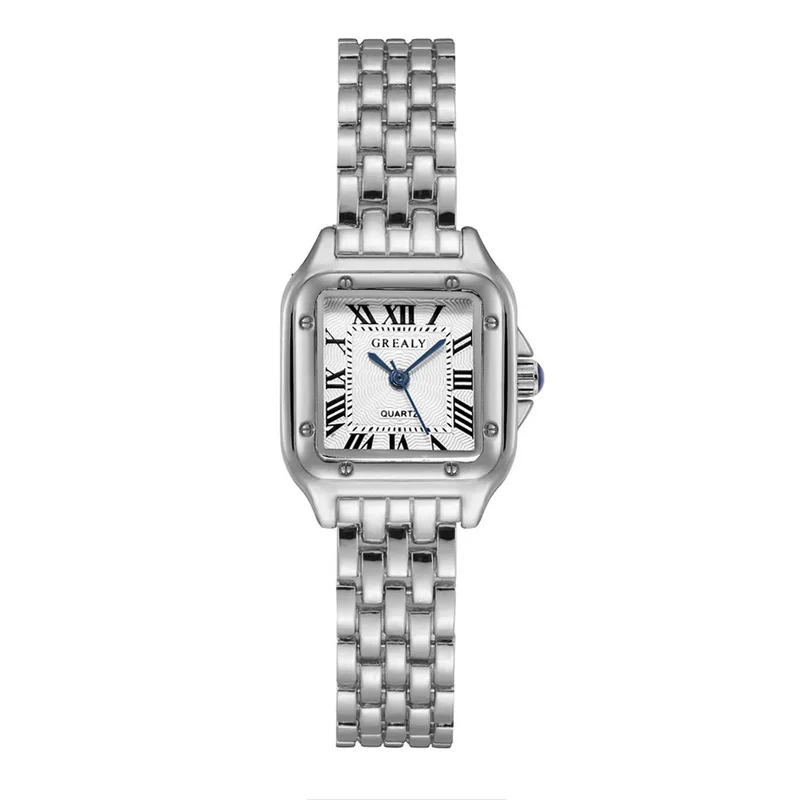 Damen Armbanduhr Quarzuhr Luxus Quartz Armband Uhr Chronograph Business Damenuhr