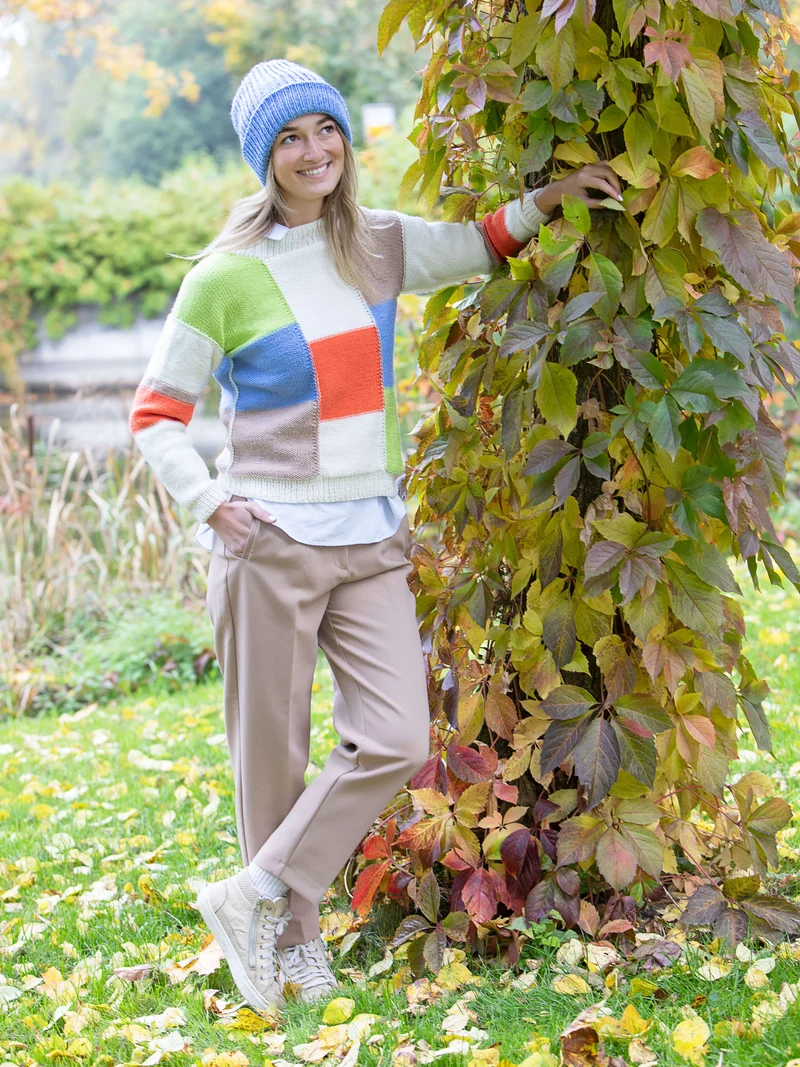 Anleitung Colour-Blocking Pullover