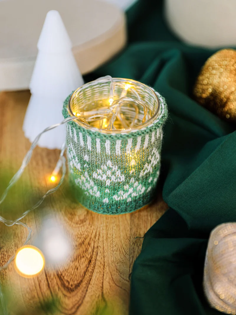 Anleitung Weihnachtssocken Tannenbaum
