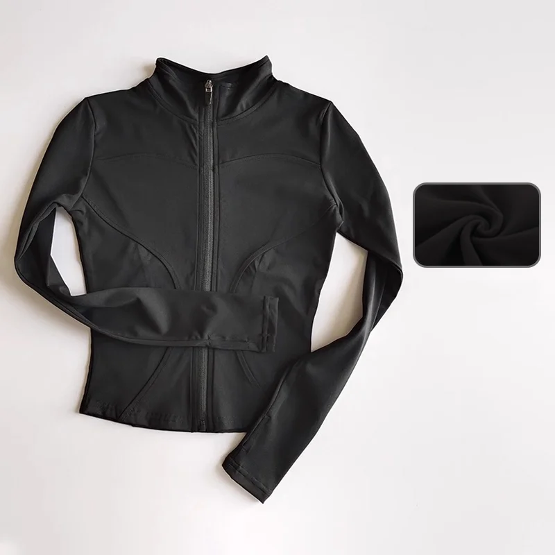 Damen Sportjacke Sweatshirt Fitness Gym Jacke Freizeitjacke Yoga Sportswear