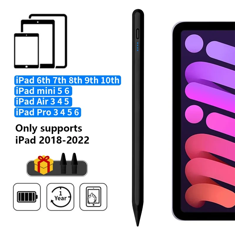 Stylus Stift für IPad Pro Air 10/9/8/6 Smartphone Tablet Apple Pencil 11/12.9