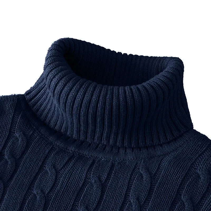 Herren Rollkragen Pullover Sweatshirt Pulli Zipper Sweater Shirt Langarmshirt