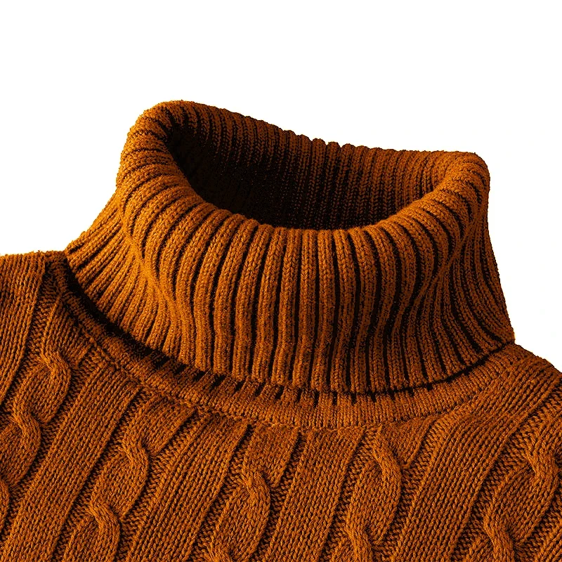 Herren Rollkragen Pullover Sweatshirt Pulli Zipper Sweater Shirt Langarmshirt