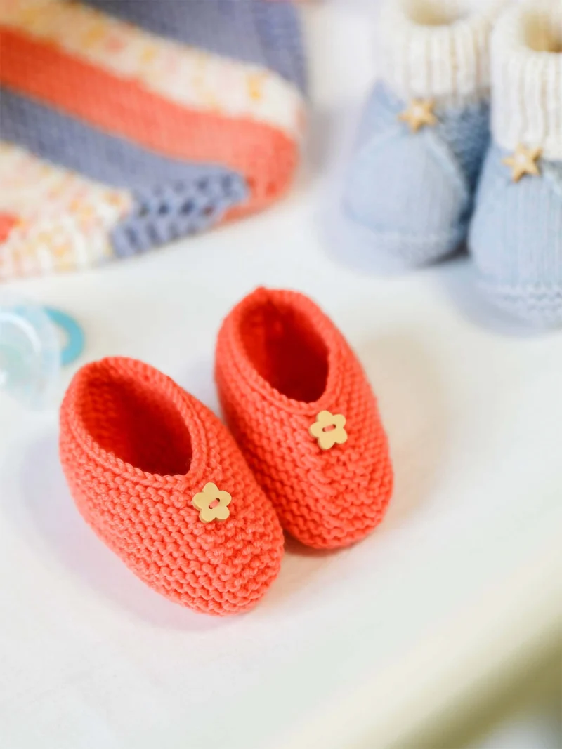 Anleitung Baby Ballerinas