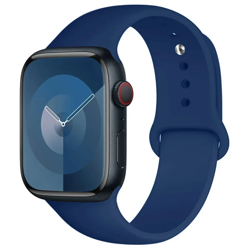 Silikon Armband für Apple Watch Series 9 8 7 6 5 4 3 SE Ultra Sport Band iWatch
