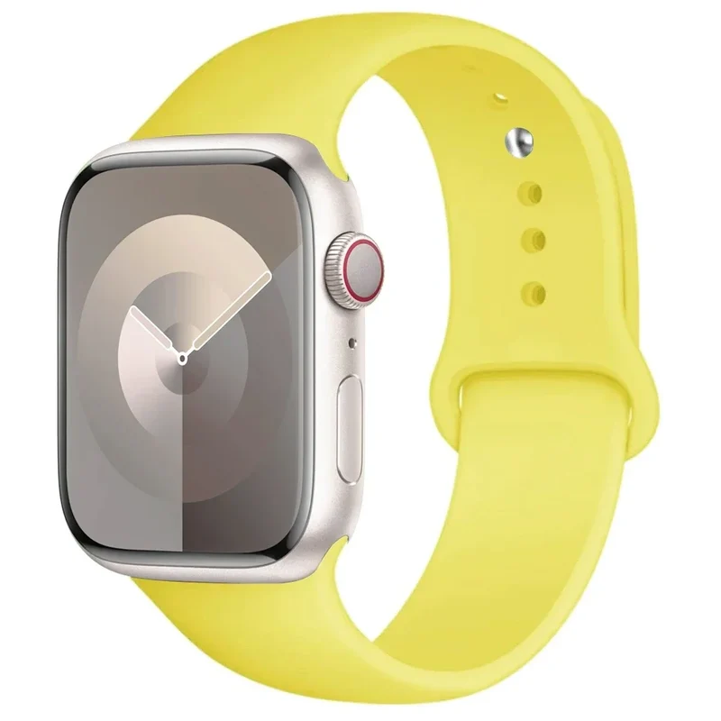 Silikon Armband für Apple Watch Series 9 8 7 6 5 4 3 SE Ultra Sport Band iWatch