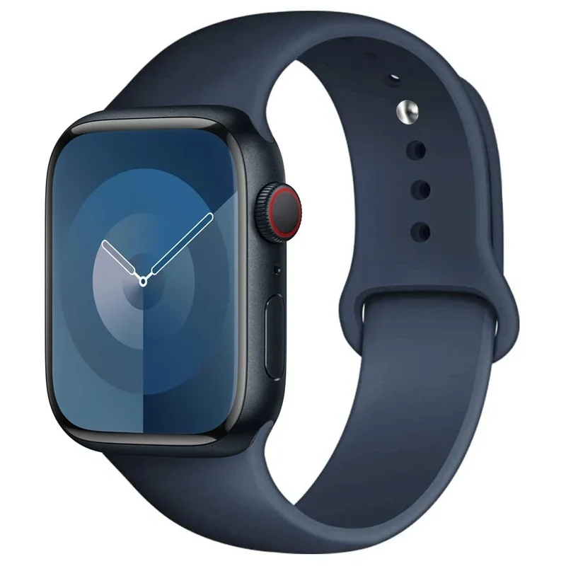 Silikon Armband für Apple Watch Series 9 8 7 6 5 4 3 SE Ultra Sport Band iWatch