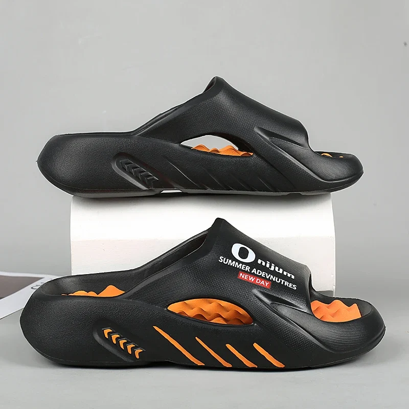 Badelatschen Hausschuhe Flip Flops Frauen Herren Sandalen Weiche Sohle Größe 47
