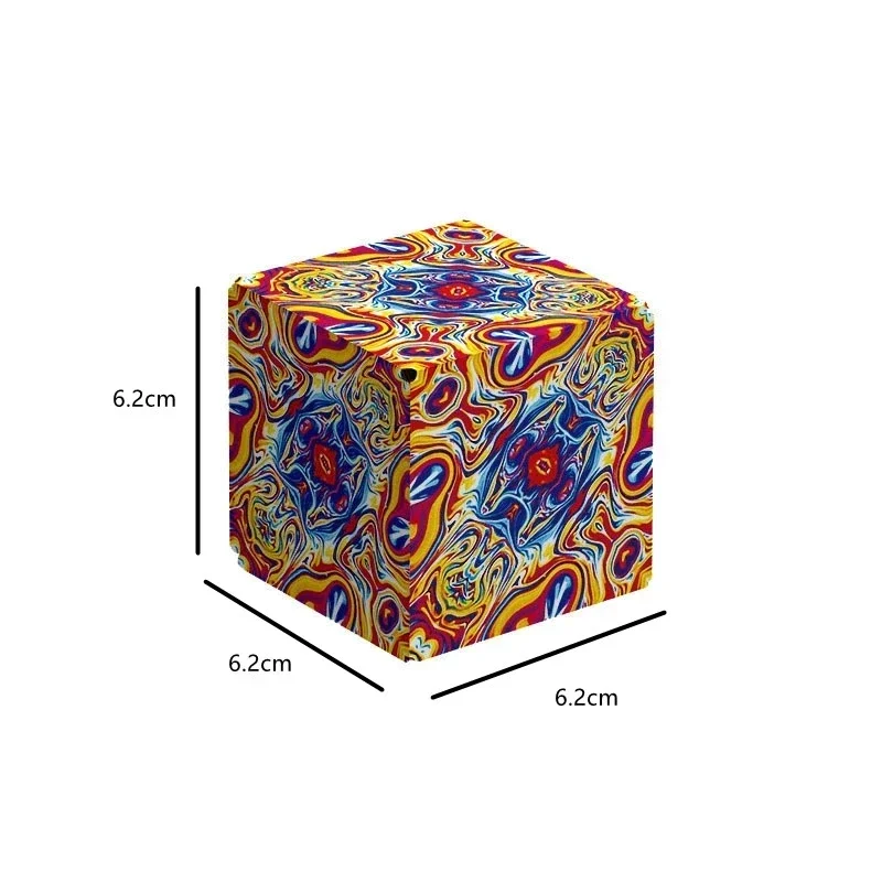 Zauberwürfel Anti Stress Spielzeug magnetischer 3D Drehwürfel Magischer Würfel
