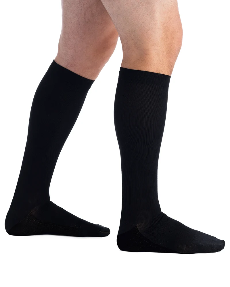 EvoNation Men's Copper Sole 20-30 mmHg Knee High
