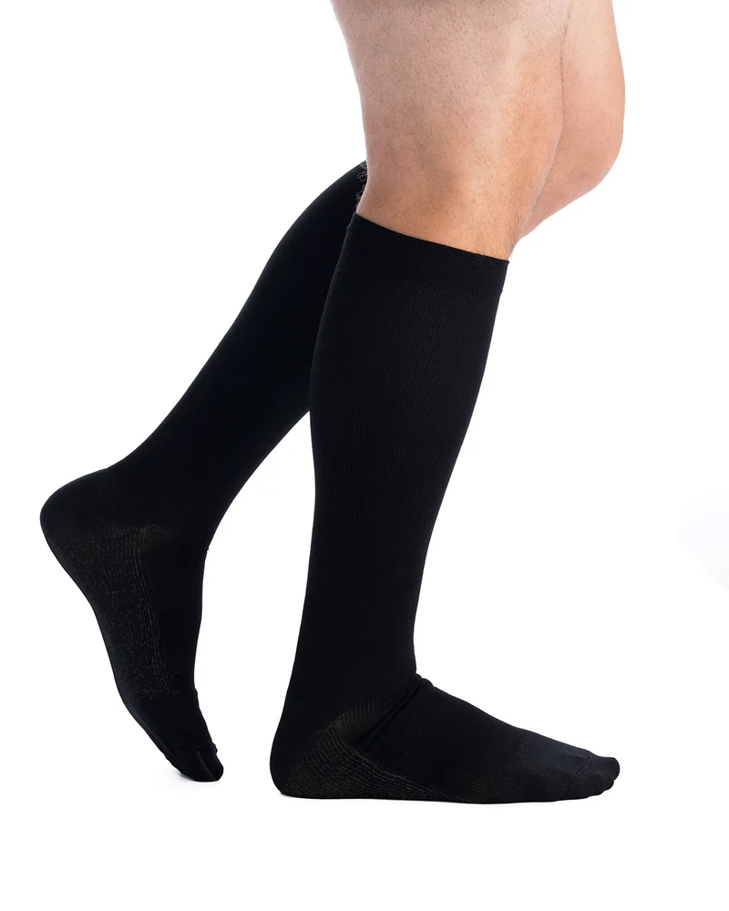 EvoNation Men's Copper Sole 20-30 mmHg Knee High
