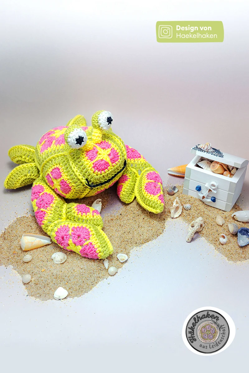 Anleitung Amigurumi Karl die Krabbe