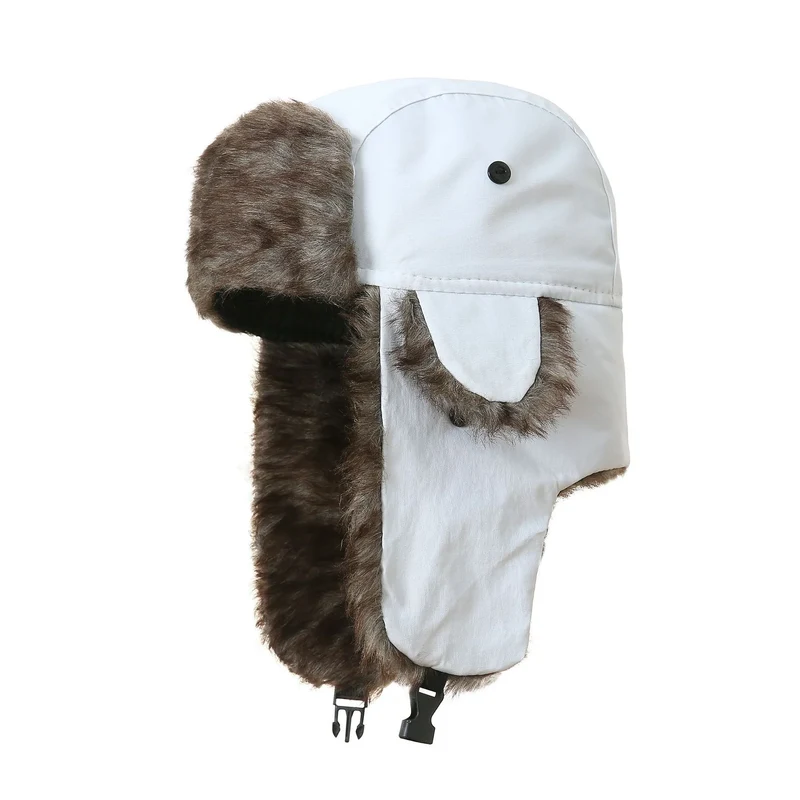 Fliegermütze Wintermütze Fellmütze Uschanka Pilotenmütze Mütze Ohrenmütze