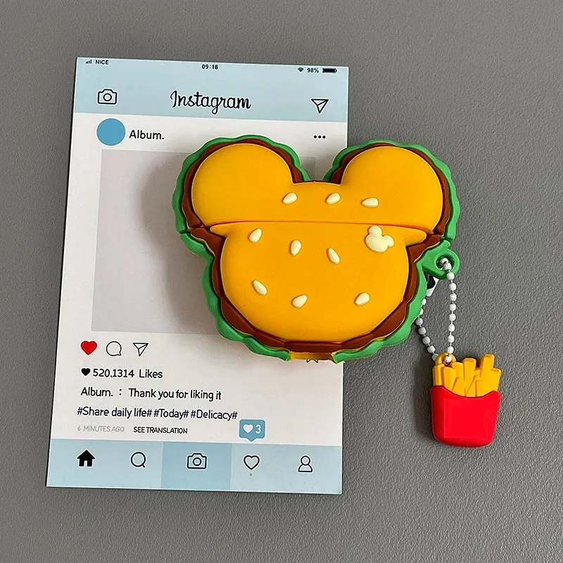 Schutzhülle Cartoon Apple AirPods Pro 1 2 3 Silikon Hülle Case Klapphülle Cover