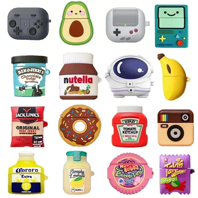 Schutzhülle Cartoon Apple AirPods Pro 1 2 3 Silikon Hülle Case Klapphülle Cover