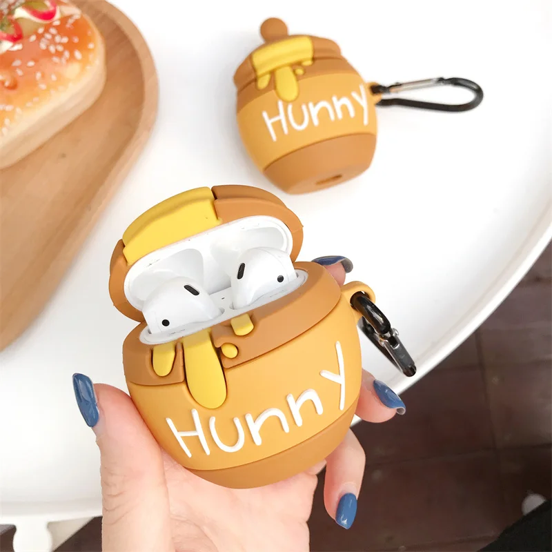 Schutzhülle Cartoon Apple AirPods Pro 1 2 3 Silikon Hülle Case Klapphülle Cover