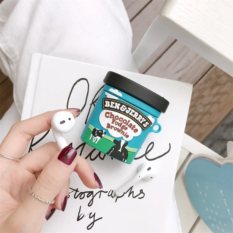 Schutzhülle Cartoon Apple AirPods Pro 1 2 3 Silikon Hülle Case Klapphülle Cover